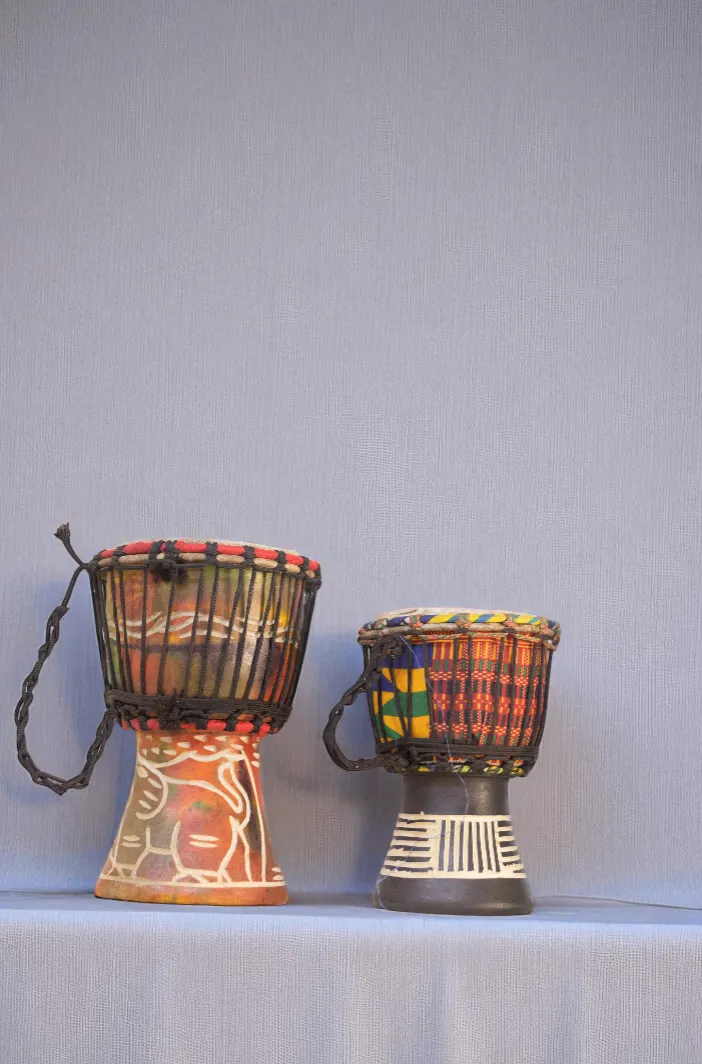 Authentic African Djembe Drum Set