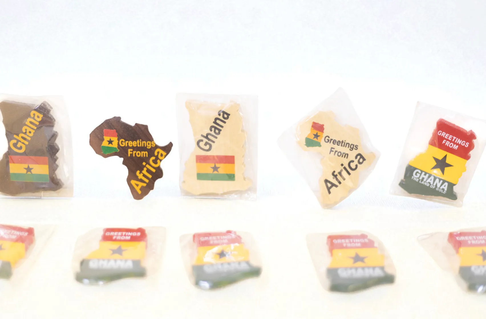 Ghana Souvenir Magnet Keyholders